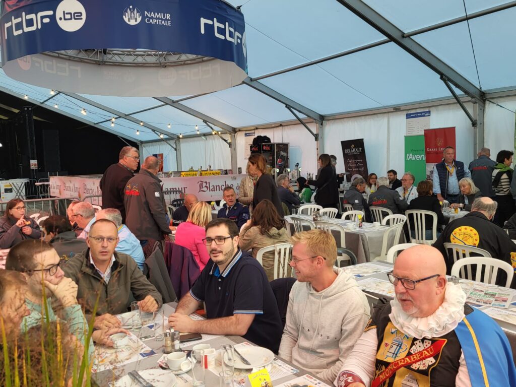 Le petit-déjeuner de l'Avenir aux Fêtes de Wallonie