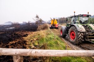 Incendies dans les Hautes Fagnes